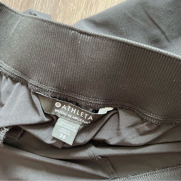 Athleta Brooklyn ankle pant in black plus size 26 - Picture 4 of 6